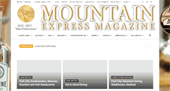 Desktop Screenshot of mountainexpressmagazine.com